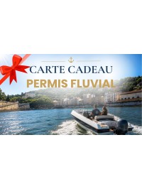 Carte cadeau permis fluvial